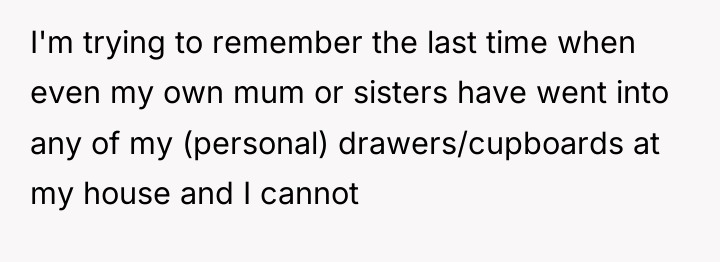 I'm trying to remember the last time when even my...