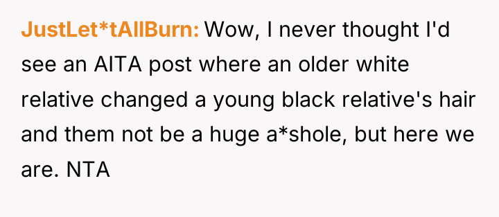 JustLet*tAllBurn Wow, I never thought I'd see an AITA post...