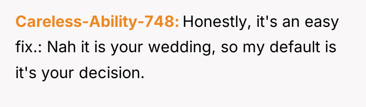Careless-Ability-748 Honestly, it's an easy fix.: Nah it is your...