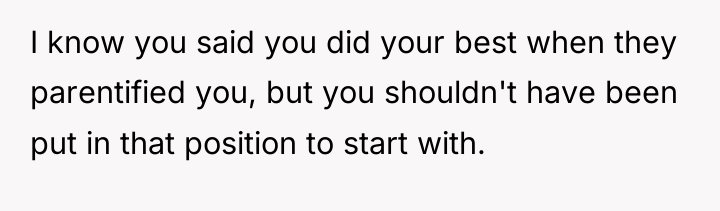 I know you said you did your best when they...