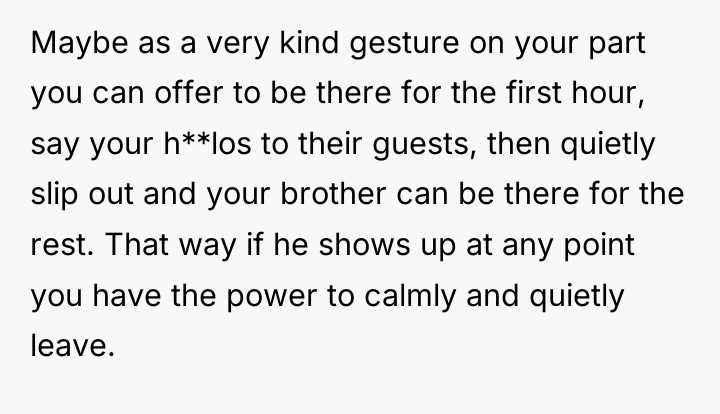 Maybe as a very kind gesture on your part you...