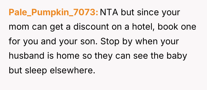 Pale_Pumpkin_7073 NTA but since your mom can get a discount...