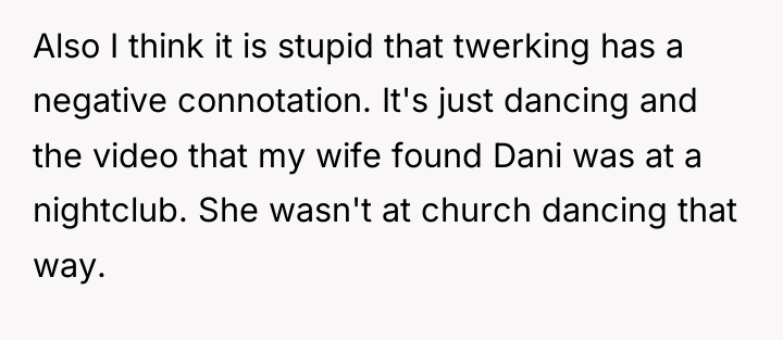 Also I think it is stupid that twerking has a...