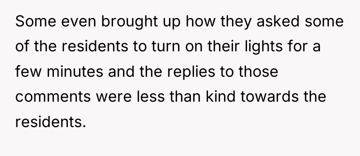 Some even brought up how they asked some of the...