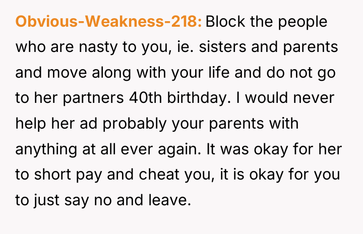 Obvious-Weakness-218 Block the people who are nasty to you, ie....