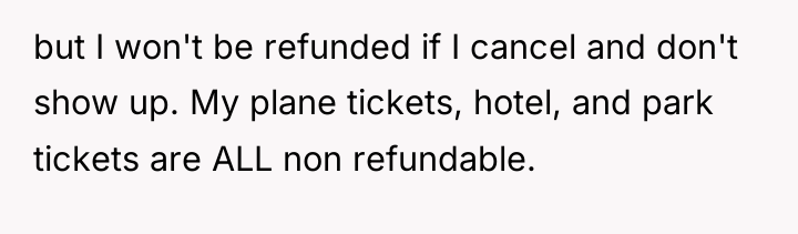 but I won't be refunded if I cancel and don't...