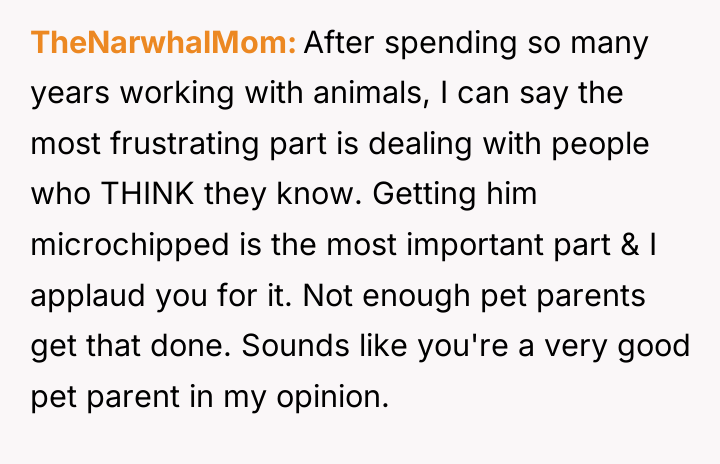 TheNarwhalMom After spending so many years working with animals, I...