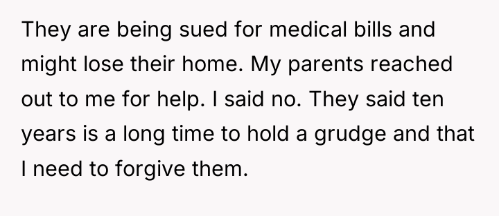 They are being sued for medical bills and might lose...