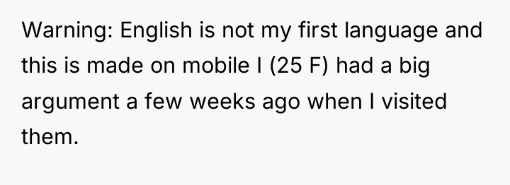 Warning: English is not my first language and this is...