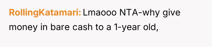 RollingKatamari Lmaooo NTA-why give money in bare cash to a...
