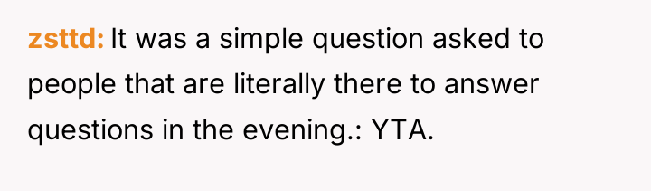 zsttd It was a simple question asked to people that...