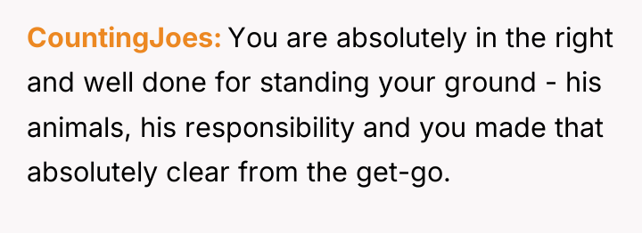 CountingJoes You are absolutely in the right and well done...