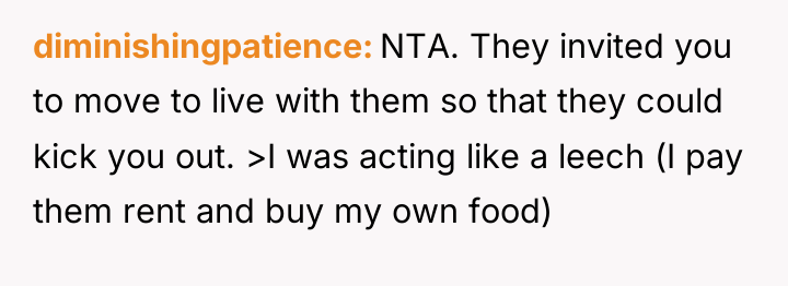 diminishingpatience NTA. They invited you to move to live with...