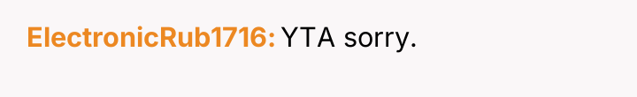 ElectronicRub1716 YTA sorry.