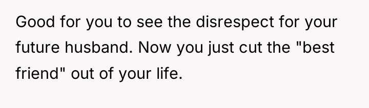 Good for you to see the disrespect for your future...