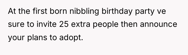 At the first born nibbling birthday party ve sure to...
