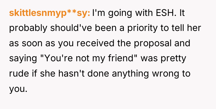 skittlesnmyp**sy I'm going with ESH. It probably should've been a...