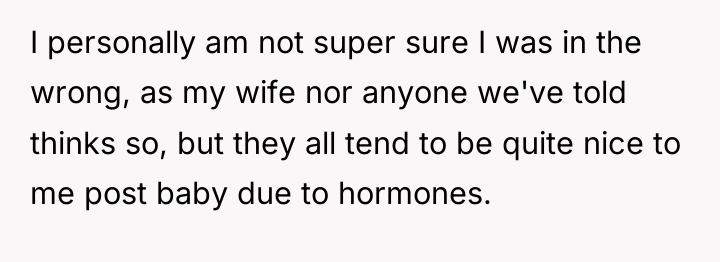 I personally am not super sure I was in the...