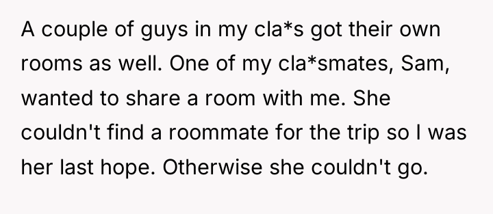A couple of guys in my cla*s got their own...