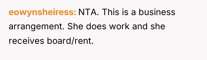eowynsheiress NTA. This is a business arrangement. She does work...