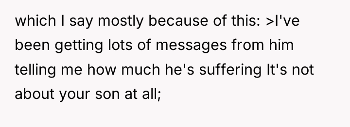 which I say mostly because of this: >I've been getting...