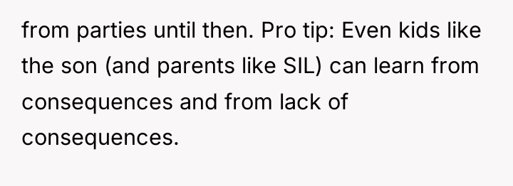 from parties until then. Pro tip: Even kids like the...