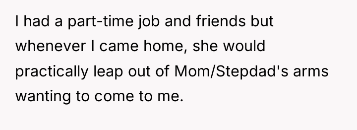 I had a part-time job and friends but whenever I...