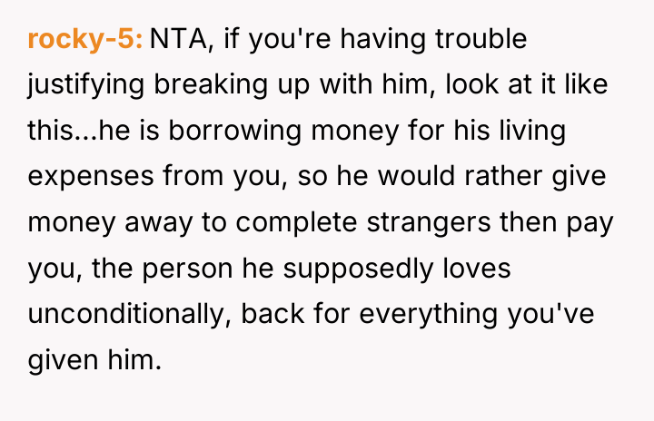 rocky-5 NTA, if you're having trouble justifying breaking up with...
