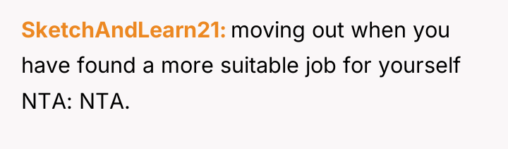 SketchAndLearn21 moving out when you have found a more suitable...