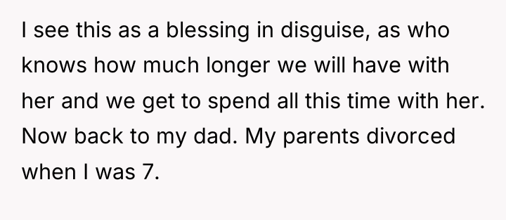 I see this as a blessing in disguise, as who...