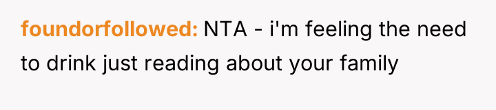 foundorfollowed NTA - i'm feeling the need to drink just...
