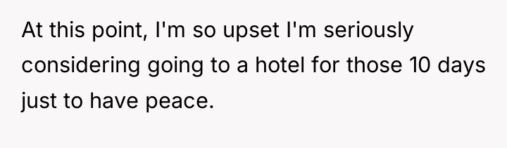 At this point, I'm so upset I'm seriously considering going...