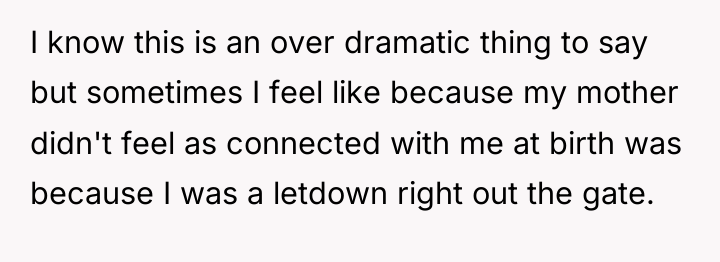 I know this is an over dramatic thing to say...