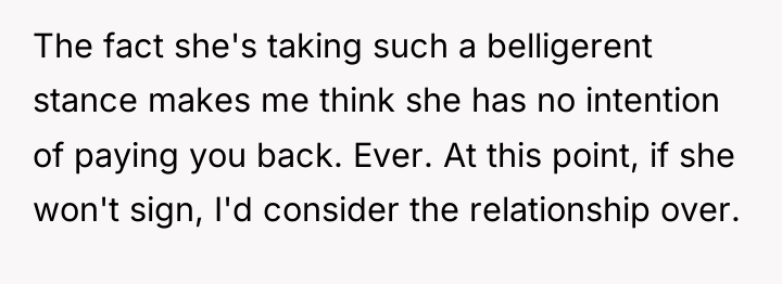 The fact she's taking such a belligerent stance makes me...