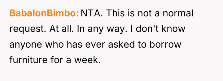 BabalonBimbo NTA. This is not a normal request. At all....