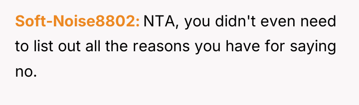 Soft-Noise8802 NTA, you didn't even need to list out all...