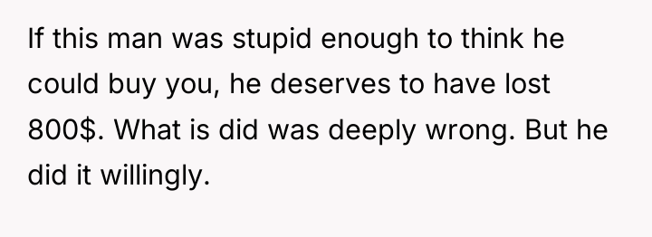 If this man was stupid enough to think he could...