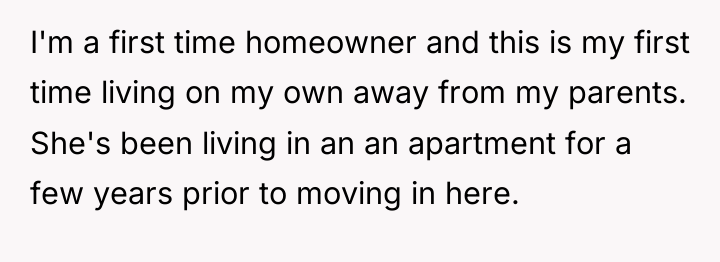 I'm a first time homeowner and this is my first...