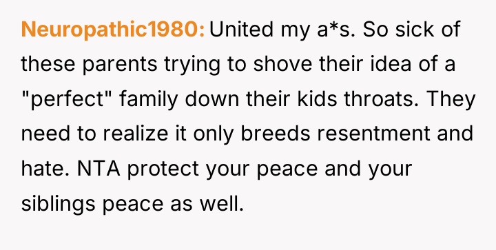 Neuropathic1980 United my a*s. So sick of these parents trying...