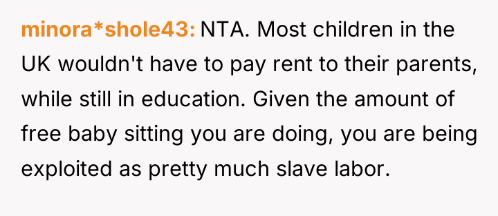 minora*shole43 NTA. Most children in the UK wouldn't have to...