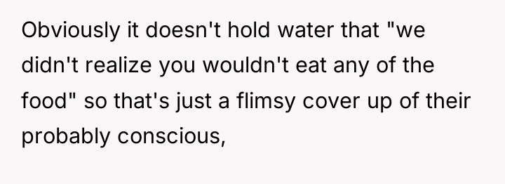 Obviously it doesn't hold water that "we didn't realize you...