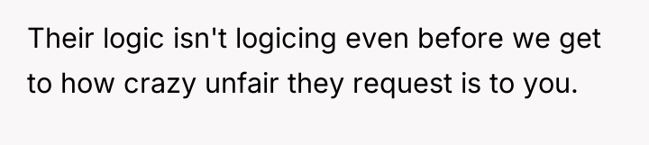 Their logic isn't logicing even before we get to how...