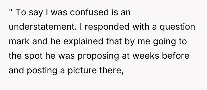 " To say I was confused is an understatement. I...