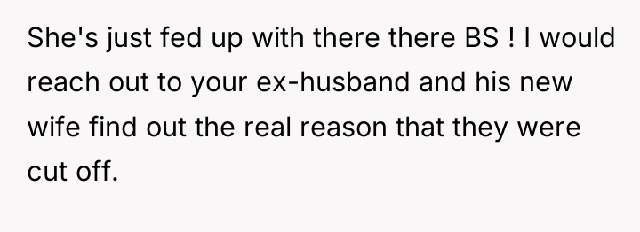 She's just fed up with there there BS ! I...