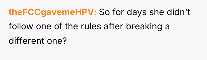 theFCCgavemeHPV So for days she didn't follow one of the...