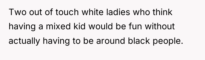 Two out of touch white ladies who think having a...