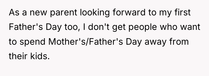 As a new parent looking forward to my first Father's...