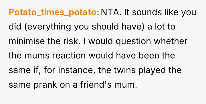 Potato_times_potato NTA. It sounds like you did (everything you should...