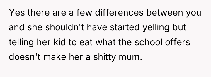 Yes there are a few differences between you and she...