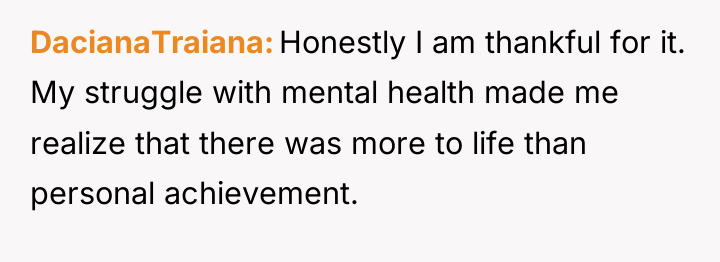 DacianaTraiana Honestly I am thankful for it. My struggle with...